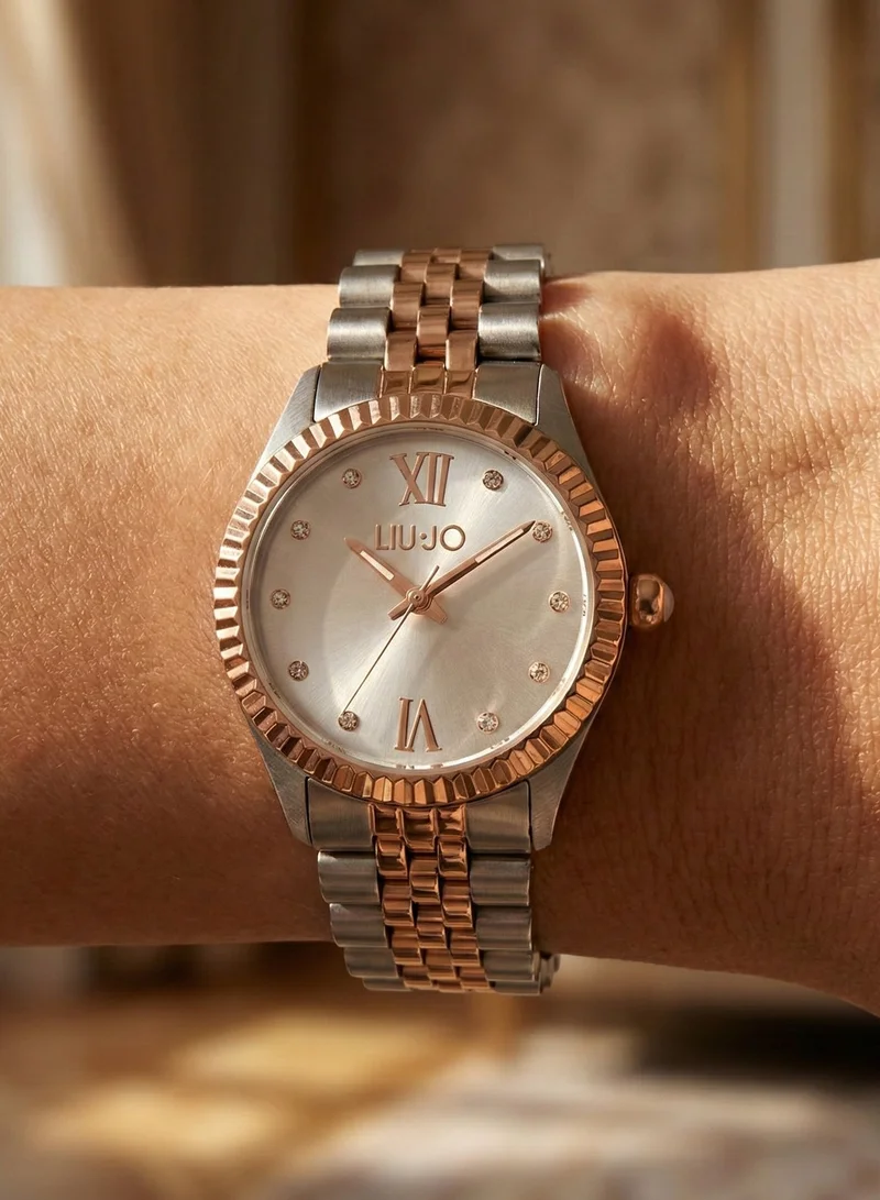 Liu Jo Liu Jo Cusual Tiny White Dualtone Watch - TLJ1223